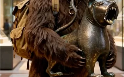 Del Louvre a Palencia El leon de Monzon de Campos