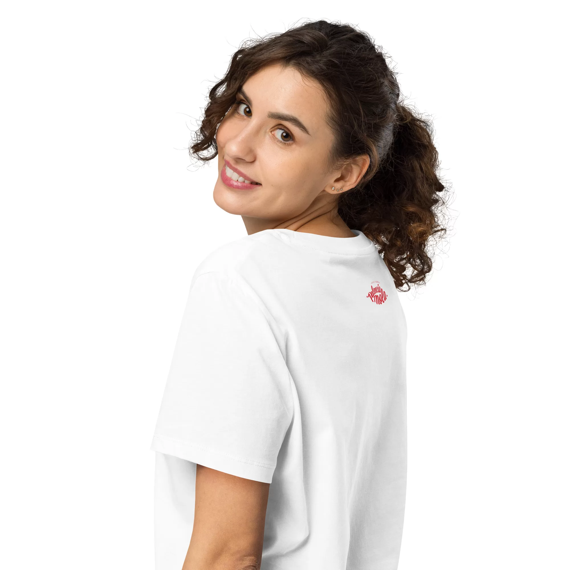 Calducero - Diccionario Palentino - Camiseta orgánica con cuello acanalado para mujer - Imagen 7