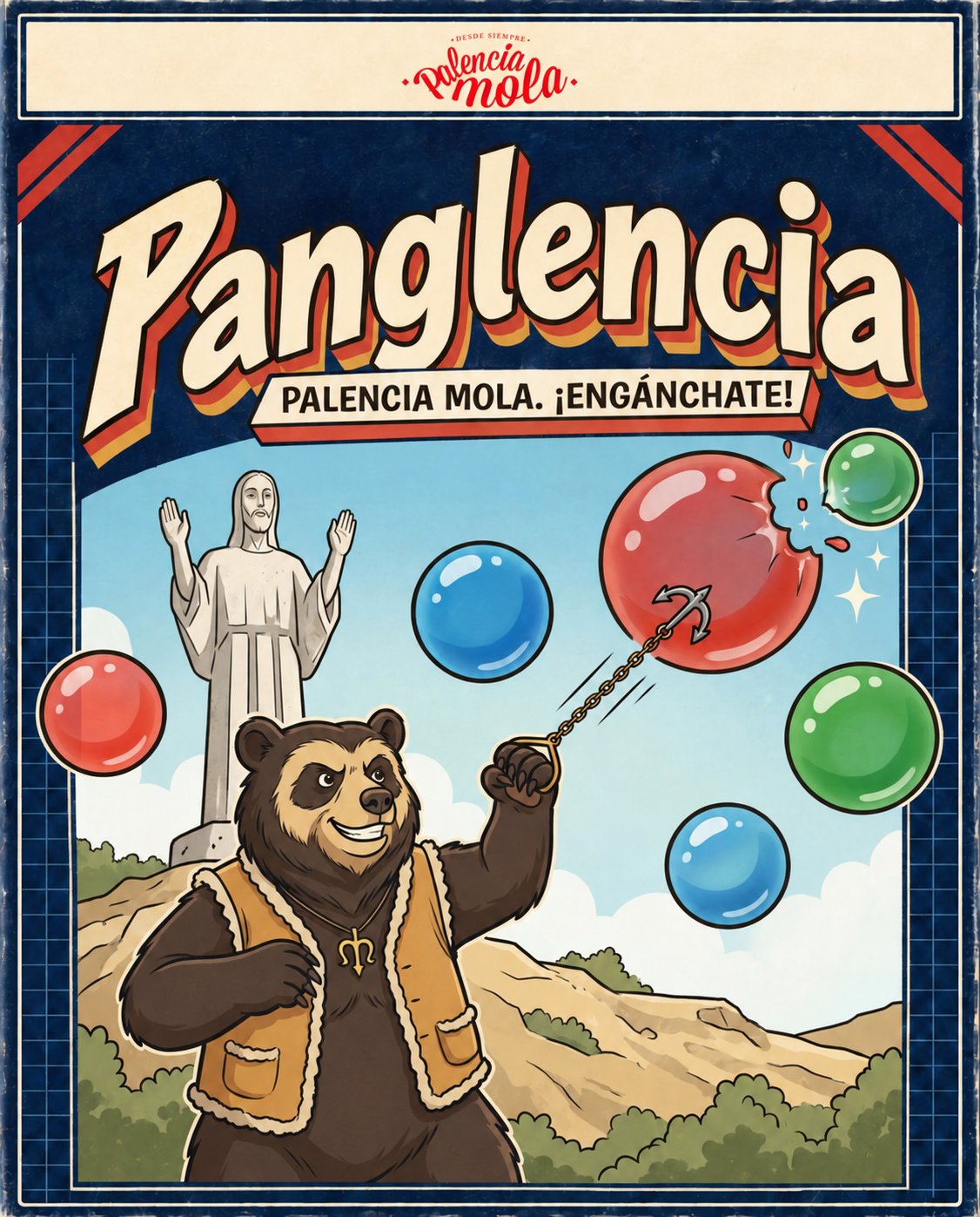 Panglencia Carátula ilustrada de Panglencia, juego de PalenciaMola
